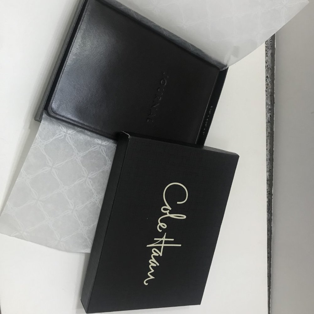 COLE HAAN - LEATHER BOUND JOURNAL